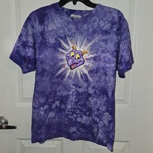 Purple Tie-Dye Figment WDW Kids Shirt